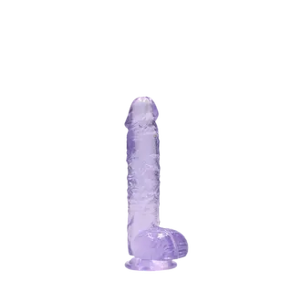Realistické dildo s varlaty – 15 cm
