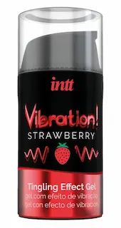 Vibration! Strawberry Tingling Gel (15 ml)