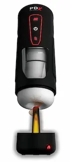 PDX Elite Milk Me Hotter – Černý masturbátor
