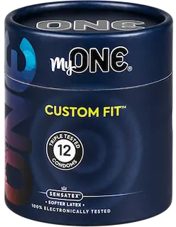 MyOne Single: Custom Fit, size 69H, 12 condoms