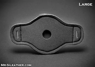Mr. S Leather Butt Plug Base Plate for Harness L, podložka k postroji pro anální kolíky