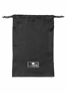 Shots Le Désir Satin Bag Black, textilní vak na erotické prádlo a hračky 32 x 22 cm