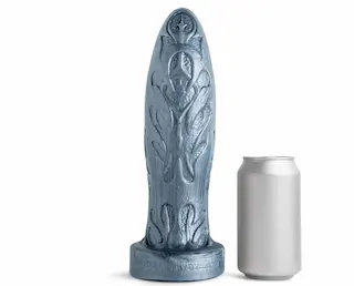Mr. Hankey’s Toys Cyberpunk Medium, prémiové silikonové dildo s Vac-U-Lock 27 x 4,8–7,2 cm