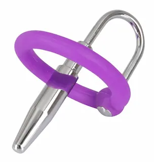 Sperma Stopper se silikonovým kroužkem Glans Ring (8 mm)
