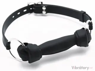 Silikonový roubík se psí kostí Rimba