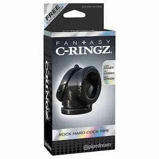 Fantasy C-Ringz Rock Hard Kroužek na penis černý