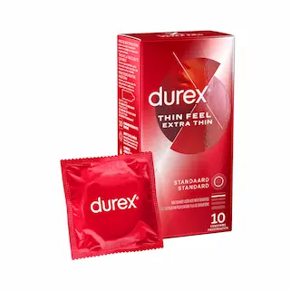 Velmi tenké kondomy Durex Thin Feel Extra Thin – 10 kusů