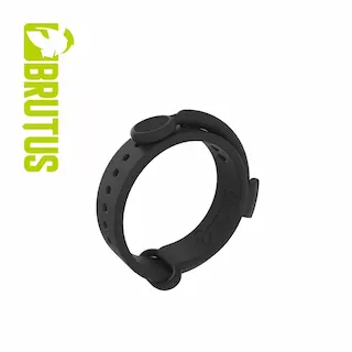 Brutus Click-N-Go Adjustable Silicone Cockring, nastavitelný silikonový pásek na penis a varlata