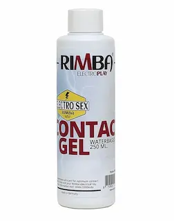Rimba Electro Sex Contact Gel 250 ml, kontaktní gel na vodní bázi pro elektrosex