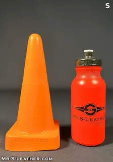 Mr. Hankey’s Toys Traffic Cone Small, prémiové silikonové dildo s Vac-U-Lock 23 x 3–8 cm