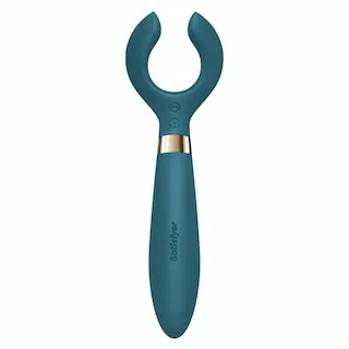 Satisfyer Endless Fun Multifunkční vibrátor na baterie – zelený
