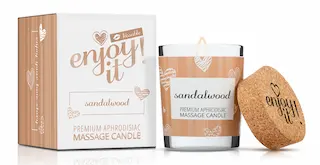 Masážní svíčka na tělo MAGNETIFICO – Enjoy it! Sandalwood