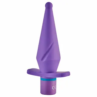 Dreamtoys Love Signal – vibrační anální kolík (fialový)