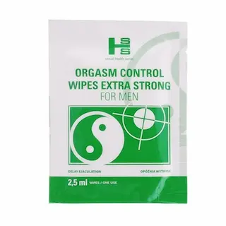 Orgasm Control Wipes