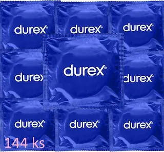 Durex Classic – klasické kondomy (144 ks)