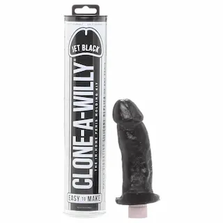 Clone-a-Willy – sada na otisk penisu s vibrátorem – černá