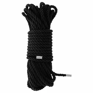 Blaze – shibari kinbaku bondage lano (10 m, černé)