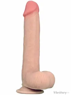 LoveToy Sliding Skin Dual Layer Cock 9″“ 23 cm