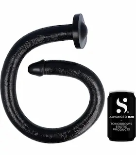 Virgite Strange & Wild Things SW4, silikonové anální dildo 89 x 4,2 cm