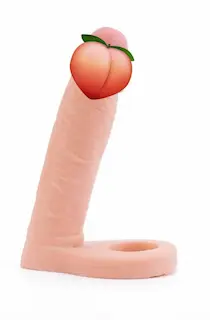 The Ultra Soft Double strapon dildo