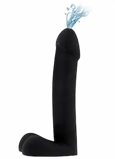 BASIC X Amadeo stříkající dildo černé