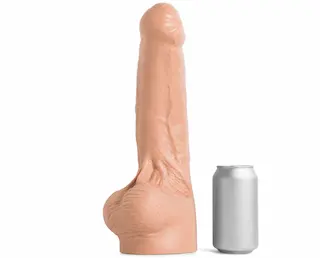 Mr. Hankey’s Toys Boy9 XL, prémiové silikonové dildo s Vac-U-Lock 34,5 x 6,4–7,3 cm