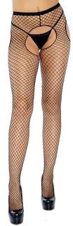 Leg Avenue Garterbelt Pantyhose 1405 Black