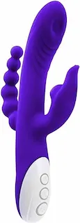 Silikonový vibrátor Triplestim (24,7 cm)