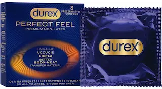 Durex Perfect Feel tenké kondomy 8 ks