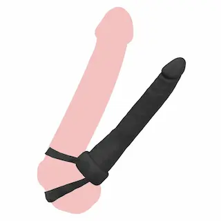 Hidden Desire Extreme Anální dildo pro vaginální i anální stimulaci