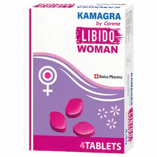 Kamagra by Carene Libido Woman – doplněk stravy pro ženy – 4 tablety