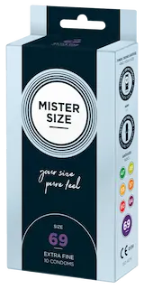 Mister Size 69mm Kondomy 10ks
