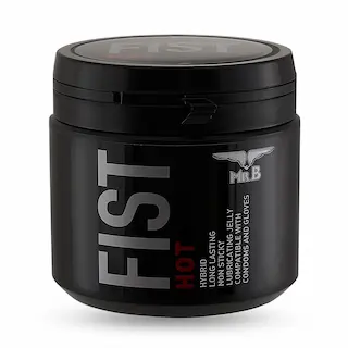 Mister B Fist Hot Lube 500 ml, hřejivý hybridní lubrikant pro fisting