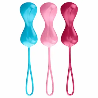 Satisfyer – venušiny kuličky set – pohyblivé kuličky – 3 ks