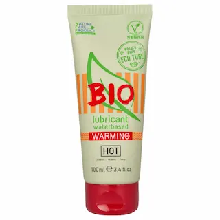 HOT BIO Warming – veganský lubrikační gel s hřejivým účinkem (100 ml)