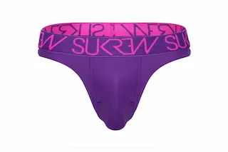 Pánská tanga Sukrew Classic Thong Tyrian Purple