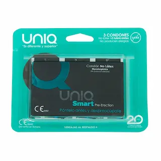 Kondom UNIQ SMART 3 ks