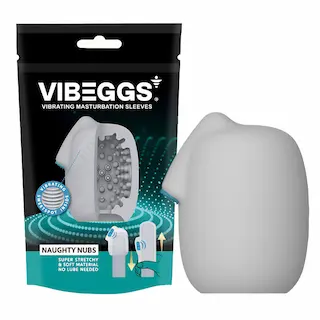 VIBEGGS – Naughty Nubs – Vibrating Masturbation Sleeve