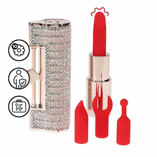 Loveline Tiffany Lipstick mini se 4 nástavci