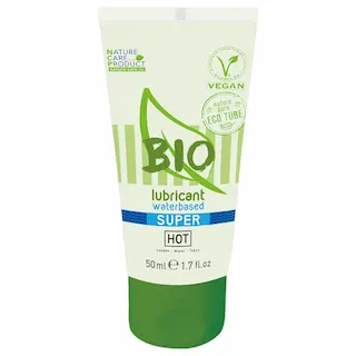 HOT Bio Super – veganský lubrikační gel na vodní bázi (50 ml)