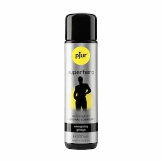 Pjur Superhero – Energizing Waterbased Lubricant for Men – 3.4 fl oz / 100 ml