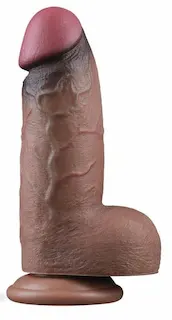 9.5“ Dual Layered Silicone Cock XXL