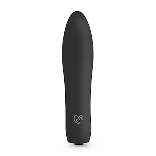 EASYTOYS MINIVIBRÁTOR COLLECTION Sametový vibrátor – Černý