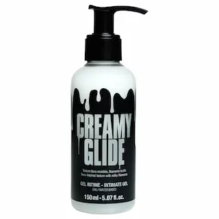 Creamy Glide – lubrikační gel na vodní bázi – umělé sperma – 150 ml