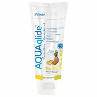 AQUAglide – lubrikant na vodní bázi – exotický – 100 ml