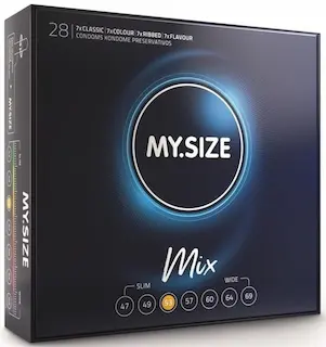 My Size – Mix Condoms 53 mm, 28 pcs