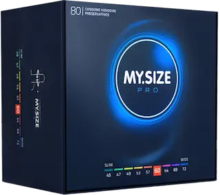 My Size – Pro Condoms 60 mm, 80 pcs