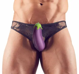 Černé slipy Lace Secret, M
