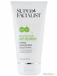 Čisticí gel na pleť proti skvrnám s kyselinou salicylovou Super Facialist, 150 ml