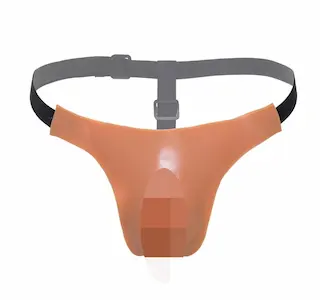 Otevřená tanga s vagínou